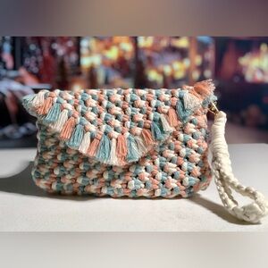 Macrame Handmade Wristlet Wallet